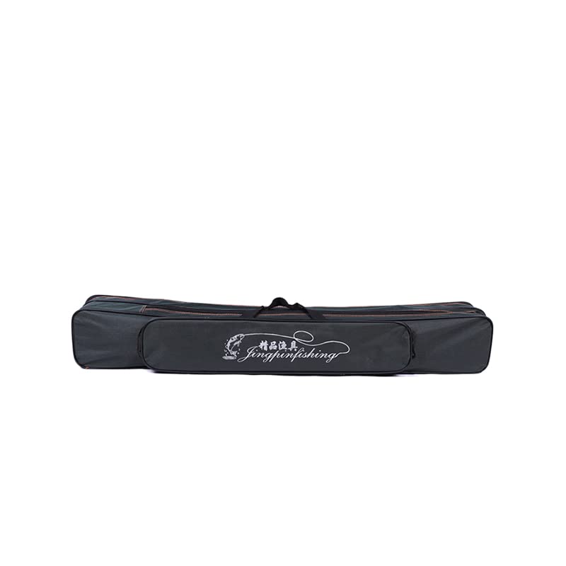 **Yshdavzhe 2-Layer Multifunctional Fishing Bag - Waterproof Nylon Storage for Fishing Rods, Reels & Lures - Perfect for Carp Fishing & Outdoor Adventures**