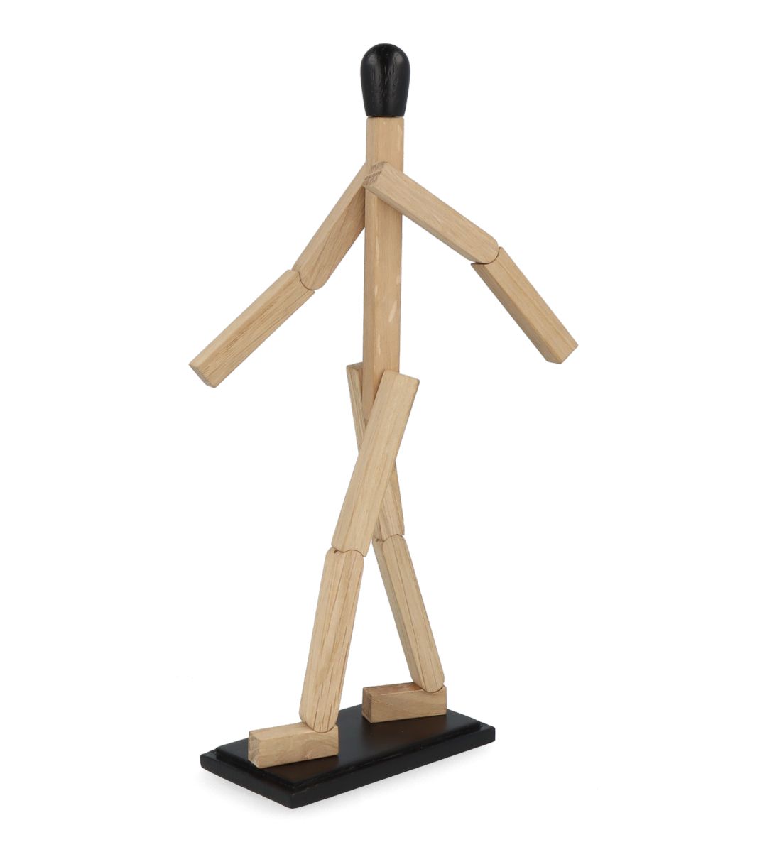 Match Man Oak - Premium Handmade Wooden Chess Set - Perfect for Home Decor, Gifts & Strategy Game Lovers