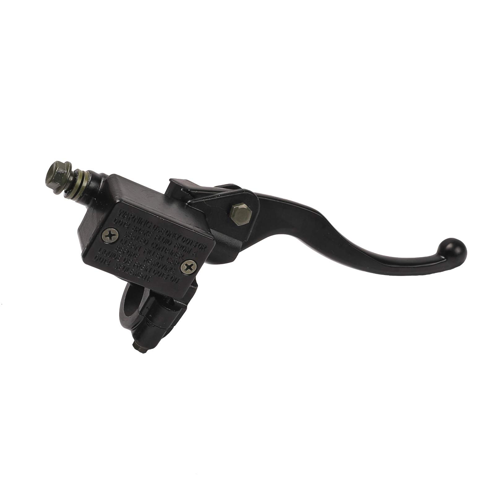 Black Front Hydraulic Brake Caliper Master Cylinder for Dirt Pit Bike (1130mm) - High Performance Off-Road Motorcycle Braking System for Trail Riding & Motocross Racing