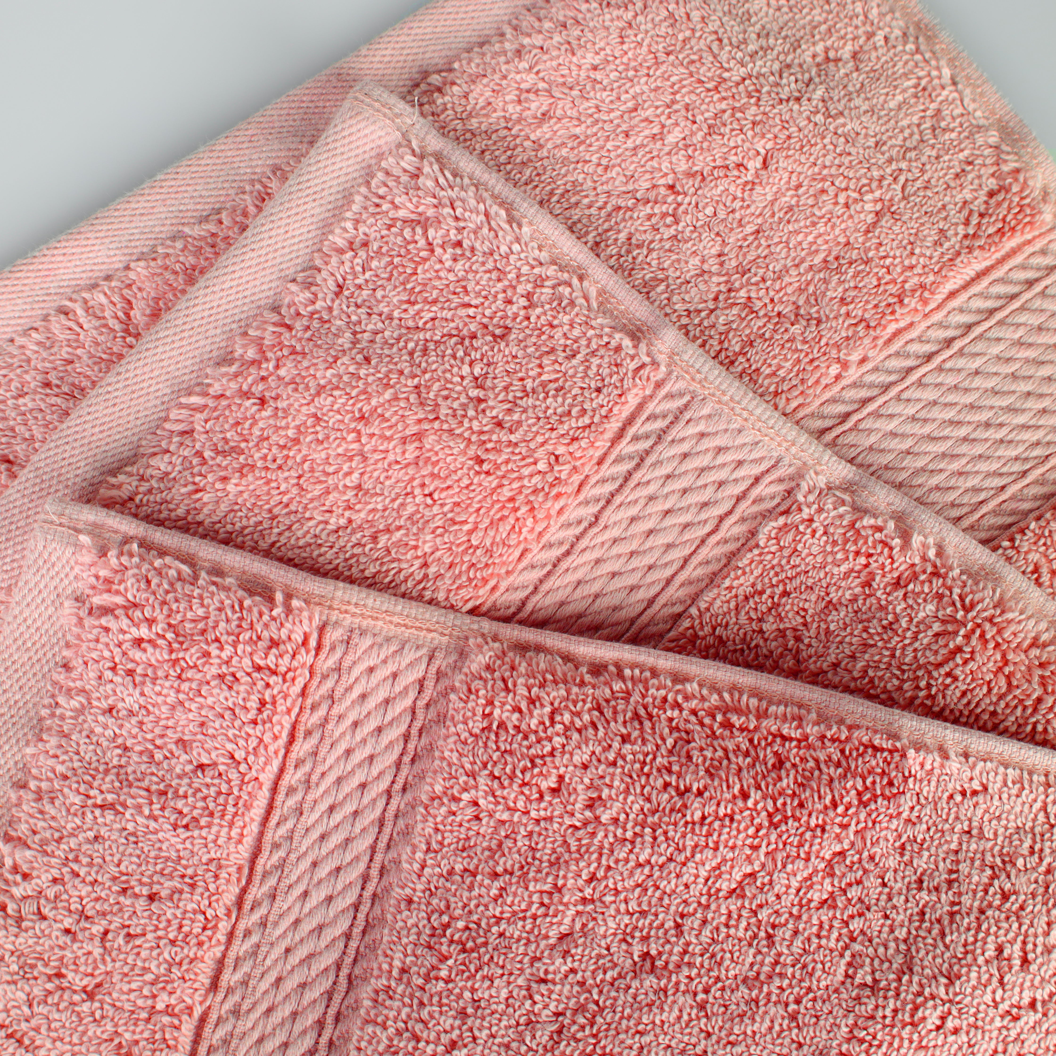 Premium 4-Piece Egyptian Cotton Bath Towel Set - Ultra Soft, Heavyweight & Plush Pile for Spa-Like Luxury at Home | Perfect for Bath, Beach & Guest Use