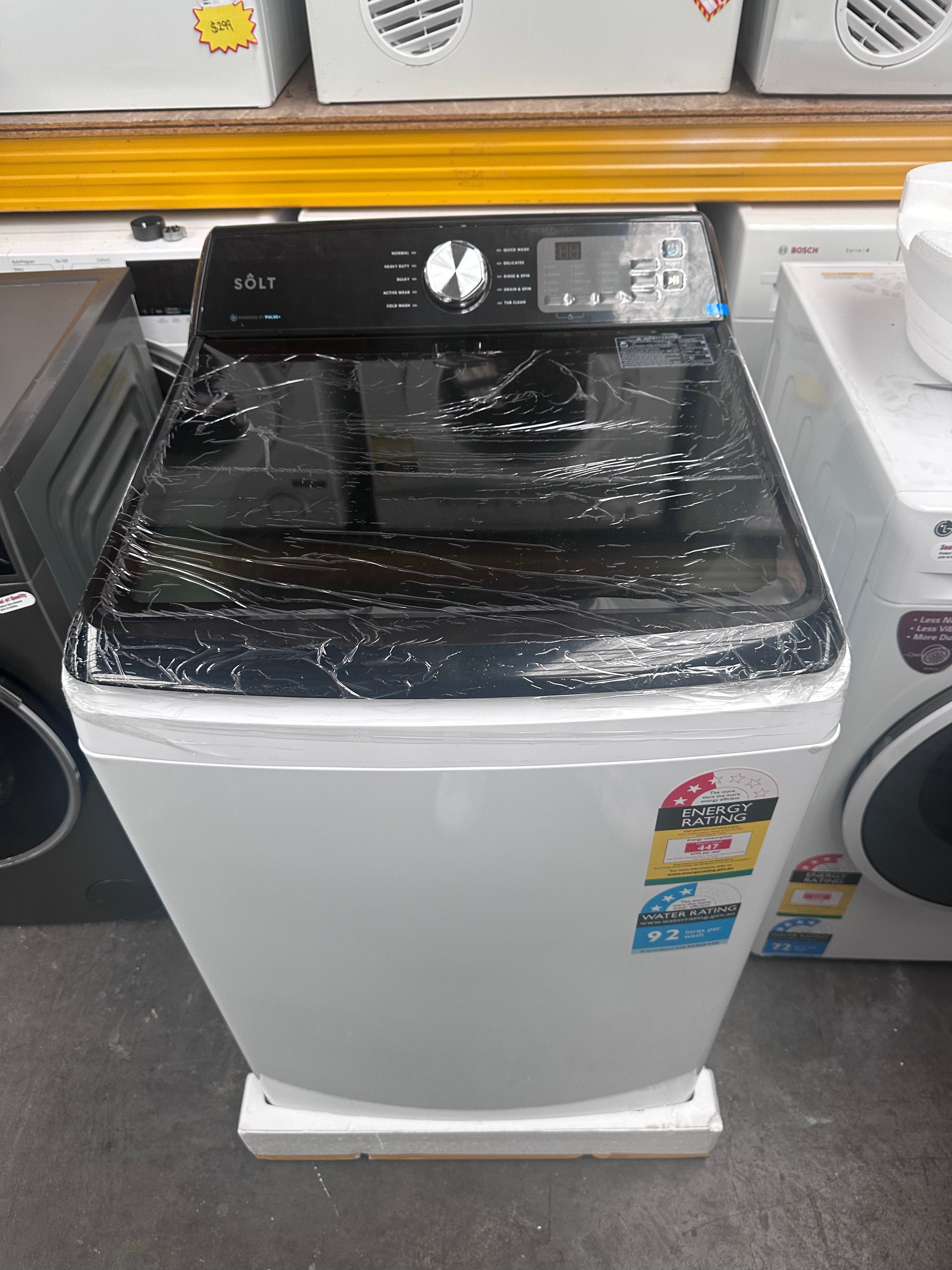 7kg Top Load Washing Machine - Factory Second (Box Damage Only, Unit Undamaged) | Perfect for Small Apartments & Laundry Rooms