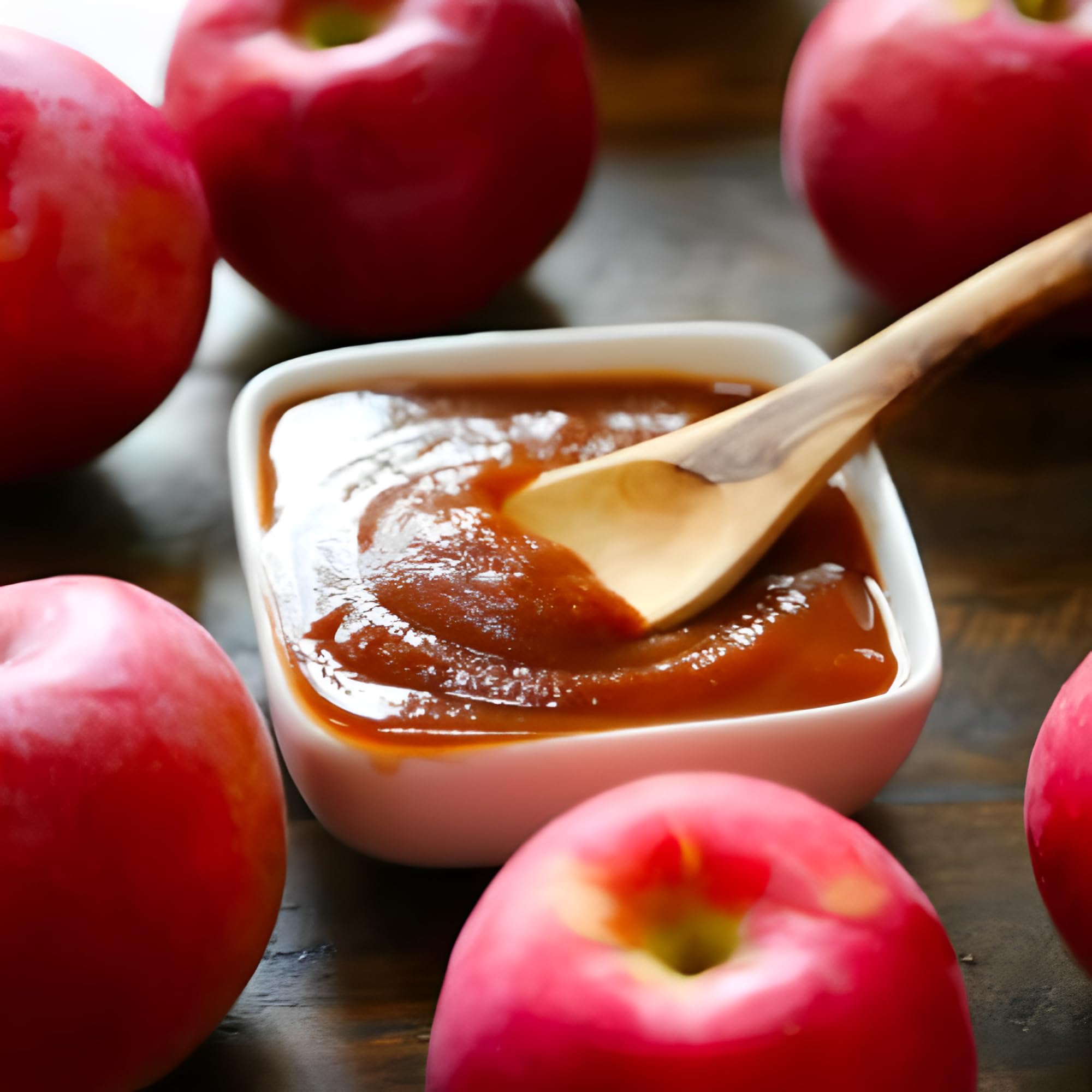 Delicious Apple Butter Spread - Sweet & Smooth Fruit Preserve for Toast, Pancakes & Baking | Homemade Flavor, Gluten-Free, Non-GMO | Perfect Breakfast & Dessert Topping