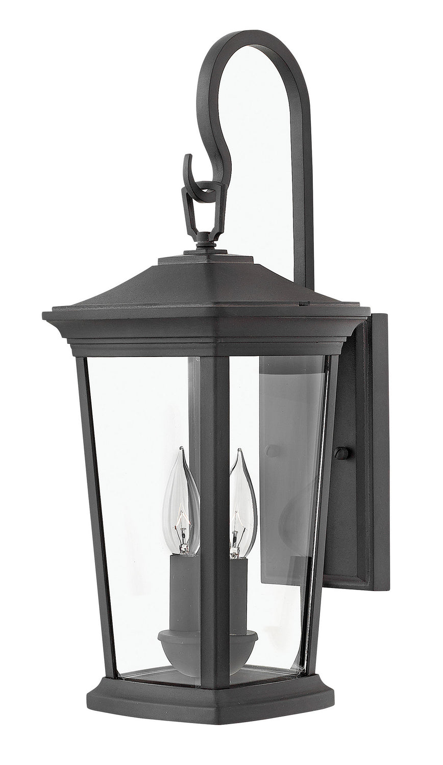 Bromley LED Outdoor Lantern - Museum Black Finish - Weatherproof Wall Light for Porch, Patio & Garden Decor