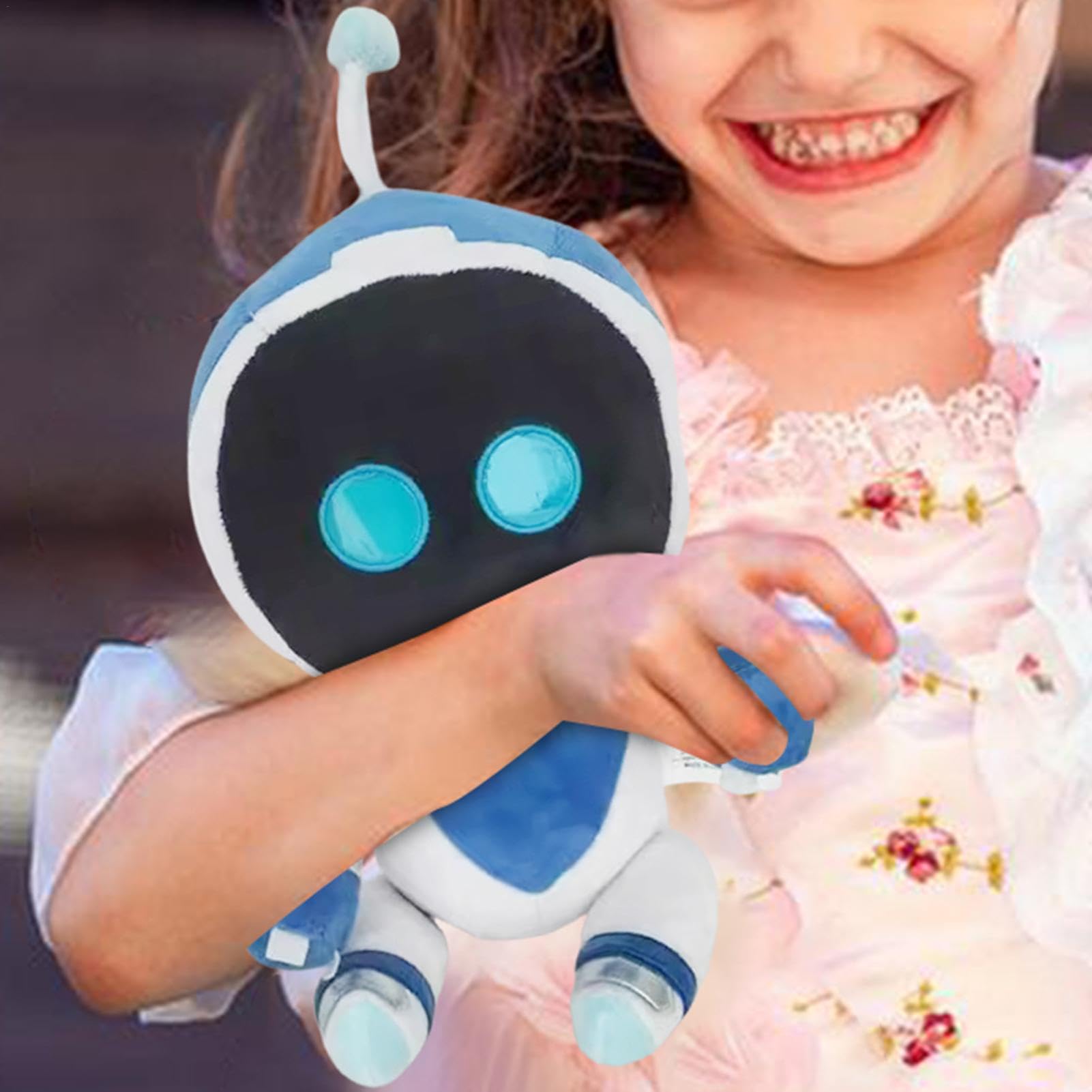 2024 Astro Bot Plush Toy - Soft Cartoon Robot Stuffed Animal for Kids | Perfect Gift for Halloween, Christmas & Birthday | Cute Home Decor, Bedroom Companion & Party Favors