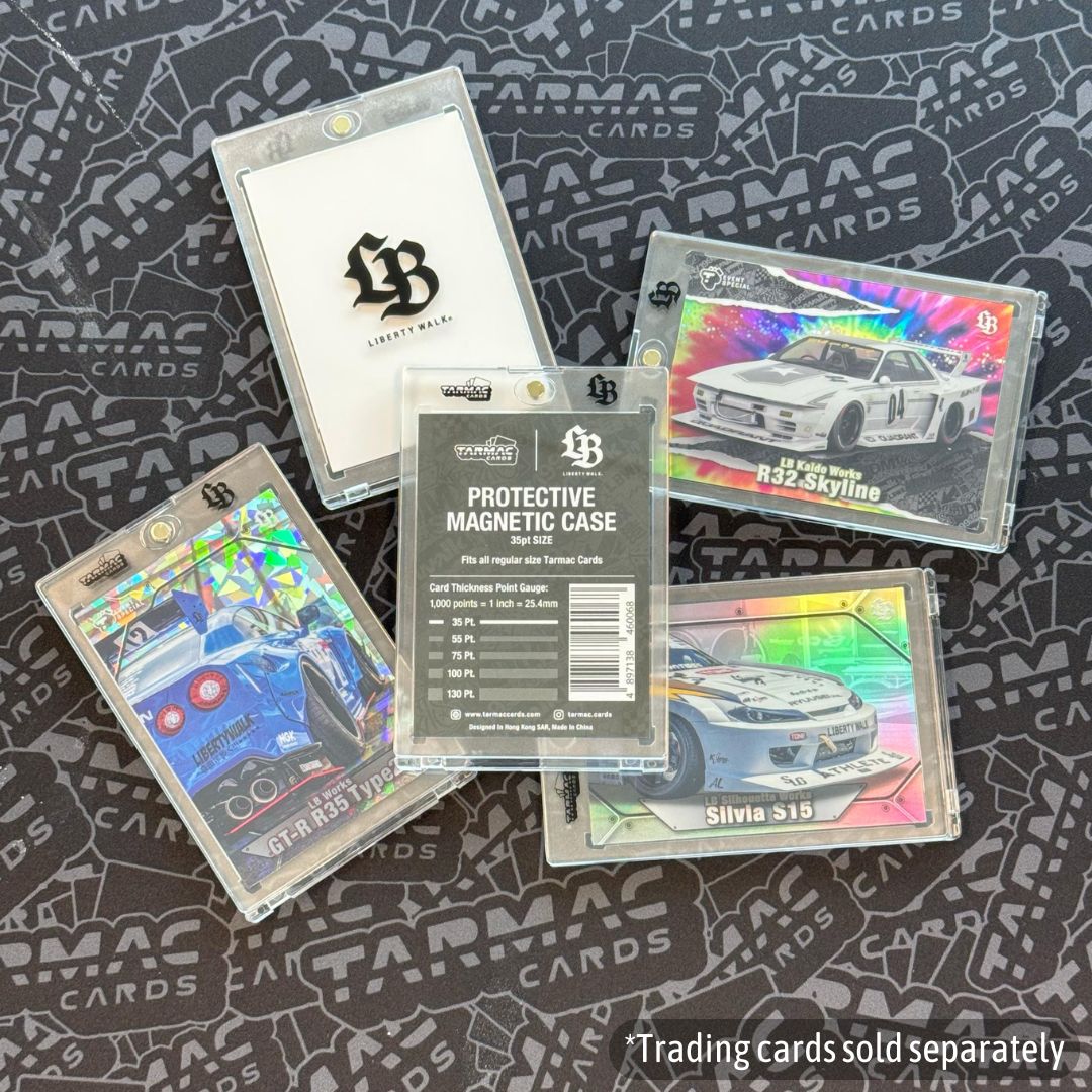 Liberty Walk Mag Case for Tarmac Cards - 35pt Size | Premium Card Holder for Collectors & Gamers | Perfect for MTG, Yu-Gi-Oh, and Trading Card Storage