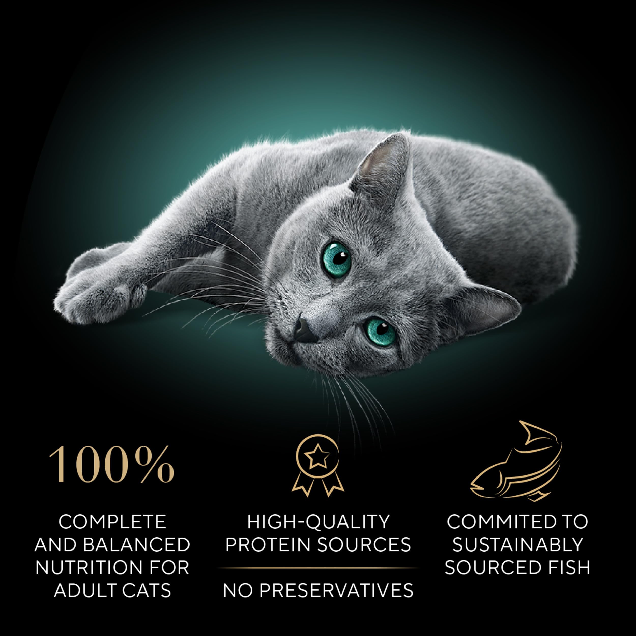 Sheba Perfect Portions Wet Cat Food Variety Pack - Roasted Chicken, Sustainable Salmon & Tender Turkey Entrees in Gravy, 2.6 oz Twin-Pack Trays (24 Count, 48 Servings) | Premium Grain-Free Cat Food for Adult & Senior Cats | Ideal for Mealtime, Weight Management & Picky Eaters
