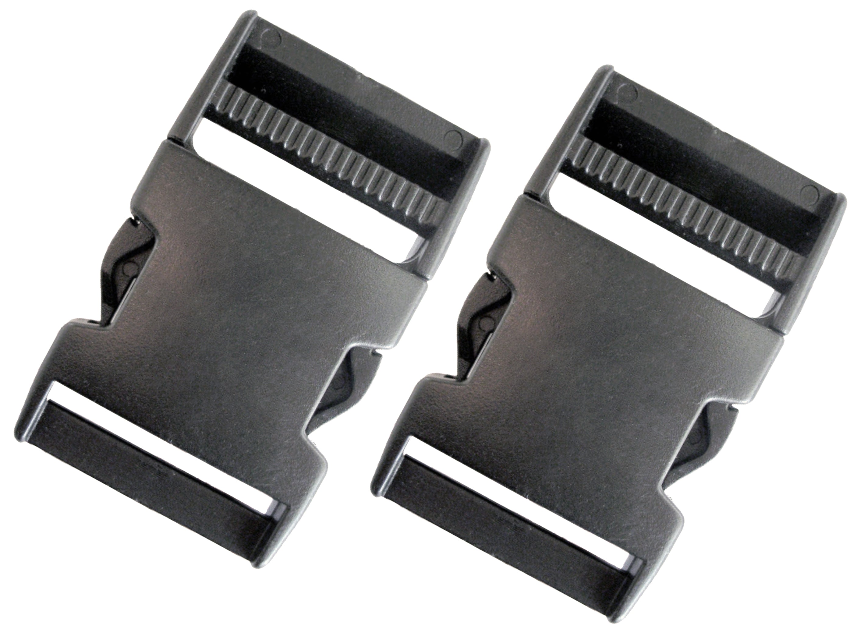 40mm Side Release Buckles - Heavy Duty Plastic Buckles for Backpacks, Bags & Outdoor Gear | Adjustable Straps Fasteners for Camping, Hiking & Travel Accessories