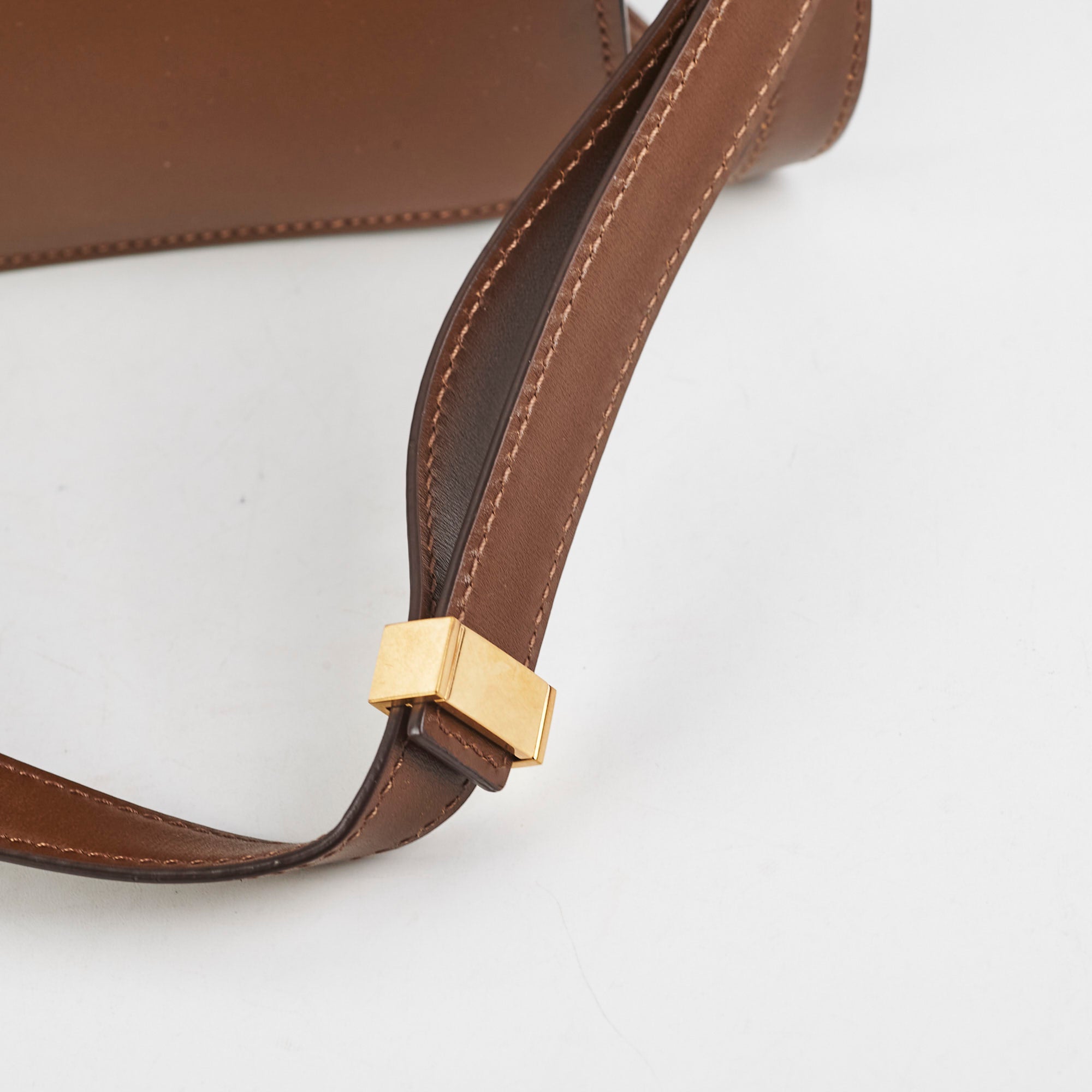 Celine Small Box Bag in Tan Leather - Elegant Crossbody Handbag for Women | Perfect for Work, Travel & Everyday Use