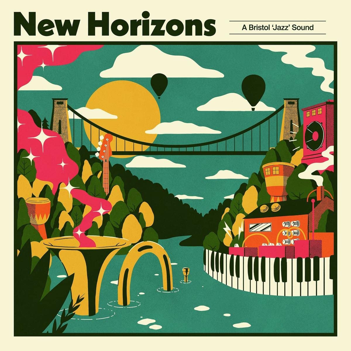 New Horizons: A Bristol Jazz Sound - Best Jazz Music Album for Relaxation & Study - Perfect for Coffee Shops, Lounges & Home Listening