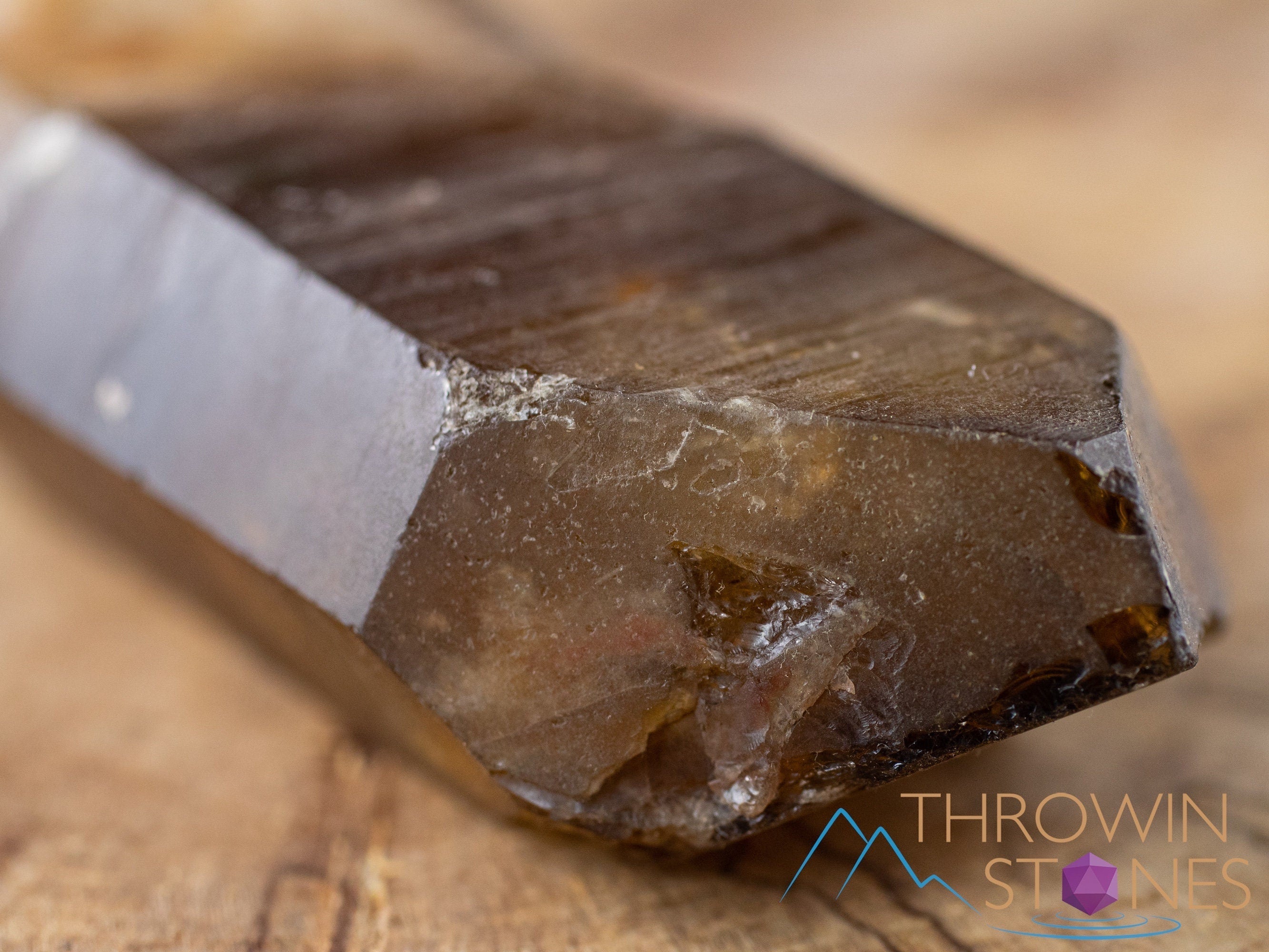 Natural Citrine Raw Crystal Point - Healing Stone, November Birthstone, Home & Office Decor, Feng Shui Crystal for Positive Energy - Perfect for Meditation, Gifts & Spiritual Healing