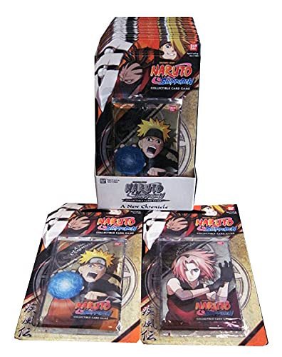 Naruto A New Chronicle TCG Booster Pack Box - 15 Packs (10 Cards Each) | Collectible Trading Card Game for Anime Fans | Perfect for Tournaments, Gifts & Card Collectors