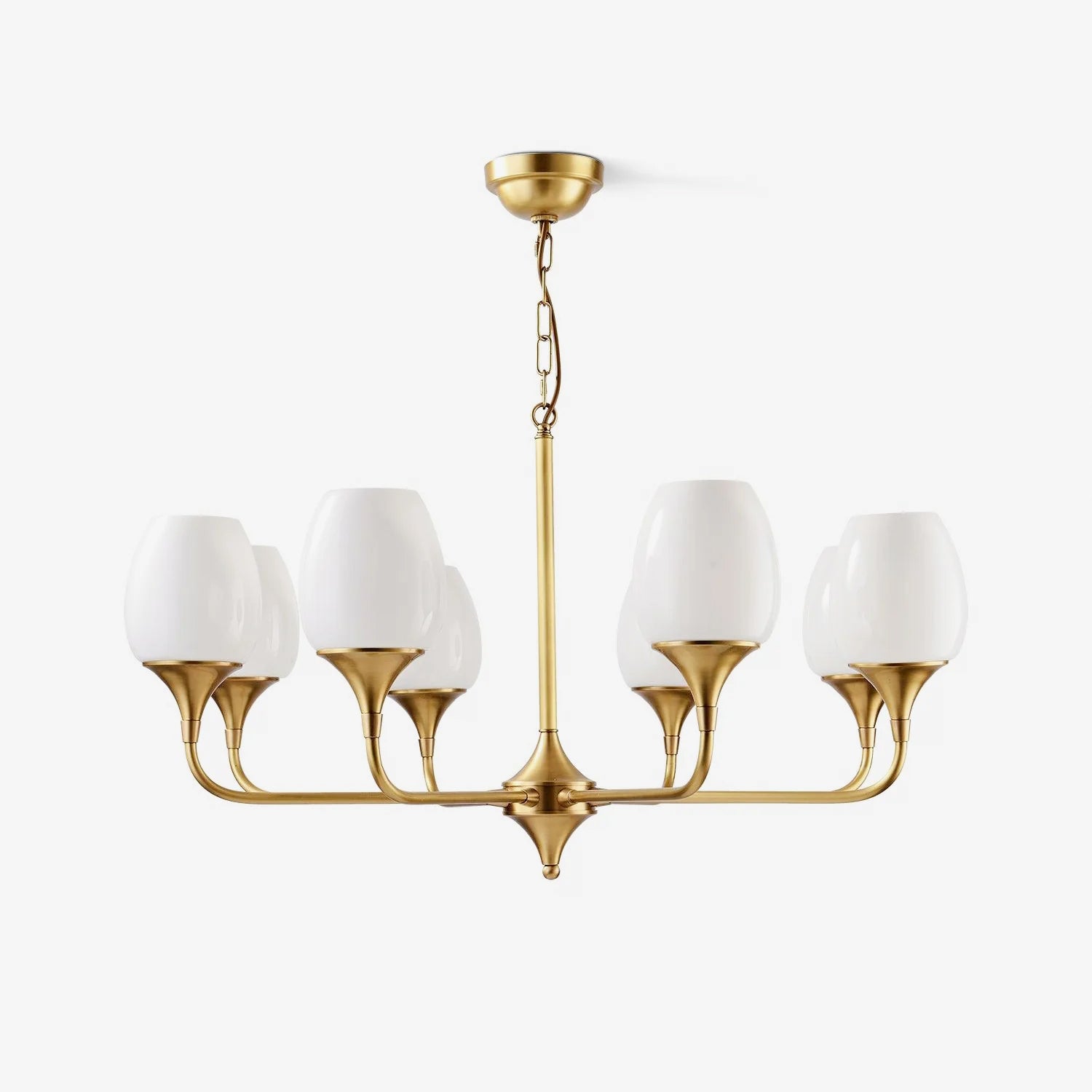 Charlie Chandelier - Elegant Crystal Ceiling Light Fixture for Dining Room, Bedroom & Living Room | Modern Home Decor Lighting