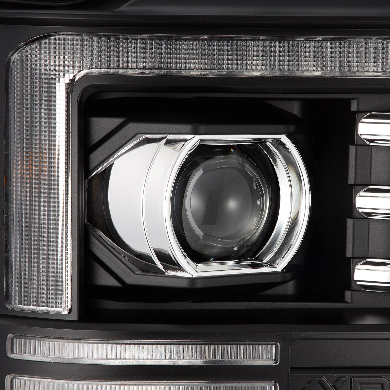 08-10 Ford Super Duty & Excursion PRO Series Black Halogen Projector Headlights - Upgrade for Night Driving & Off-Road Adventures