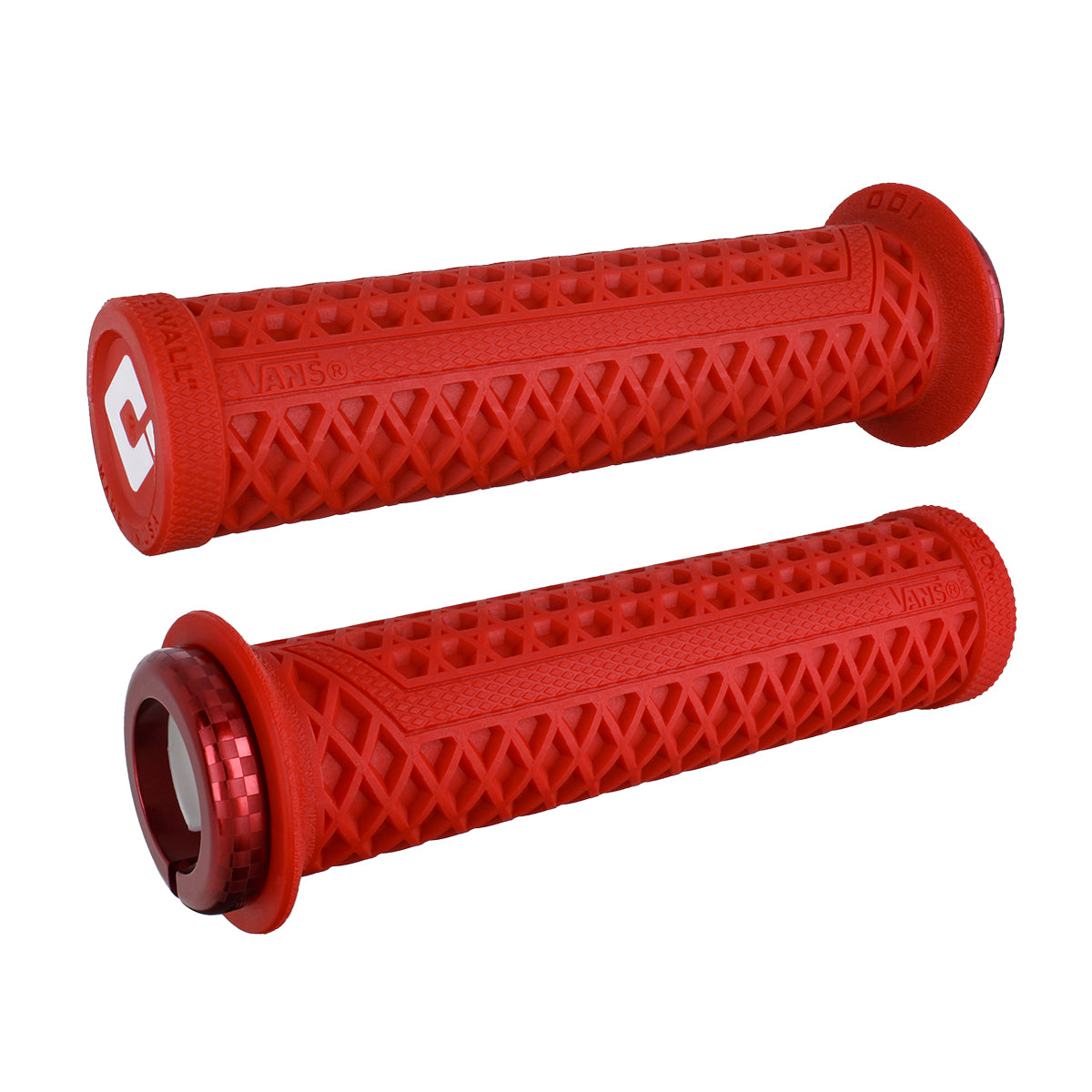 ODI Vans 2.1 Lock On Grip System - Premium Bike Handlebar Grips for Mountain & BMX Bikes - Secure Non-Slip Comfort for Long Rides & Extreme Cycling