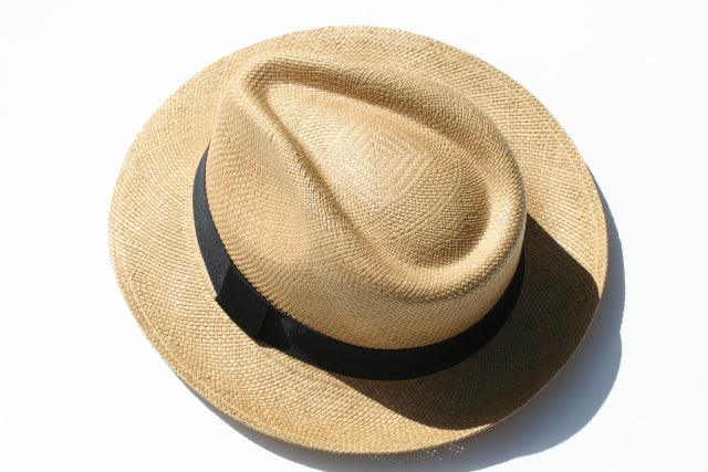 Premium Panama Hat for Men & Women - 100% Toquilla Straw Handwoven Sun Hat - Classic Tobacco Color - Perfect for Beach, Travel & Outdoor Activities