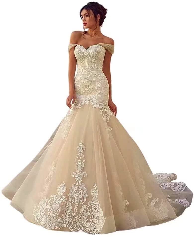 Elegant Mermaid Wedding Dress - Satin Sweep Train V-Neck Backless Bridal Gown for Beach Weddings, Outdoor Ceremonies & Romantic Photoshoots