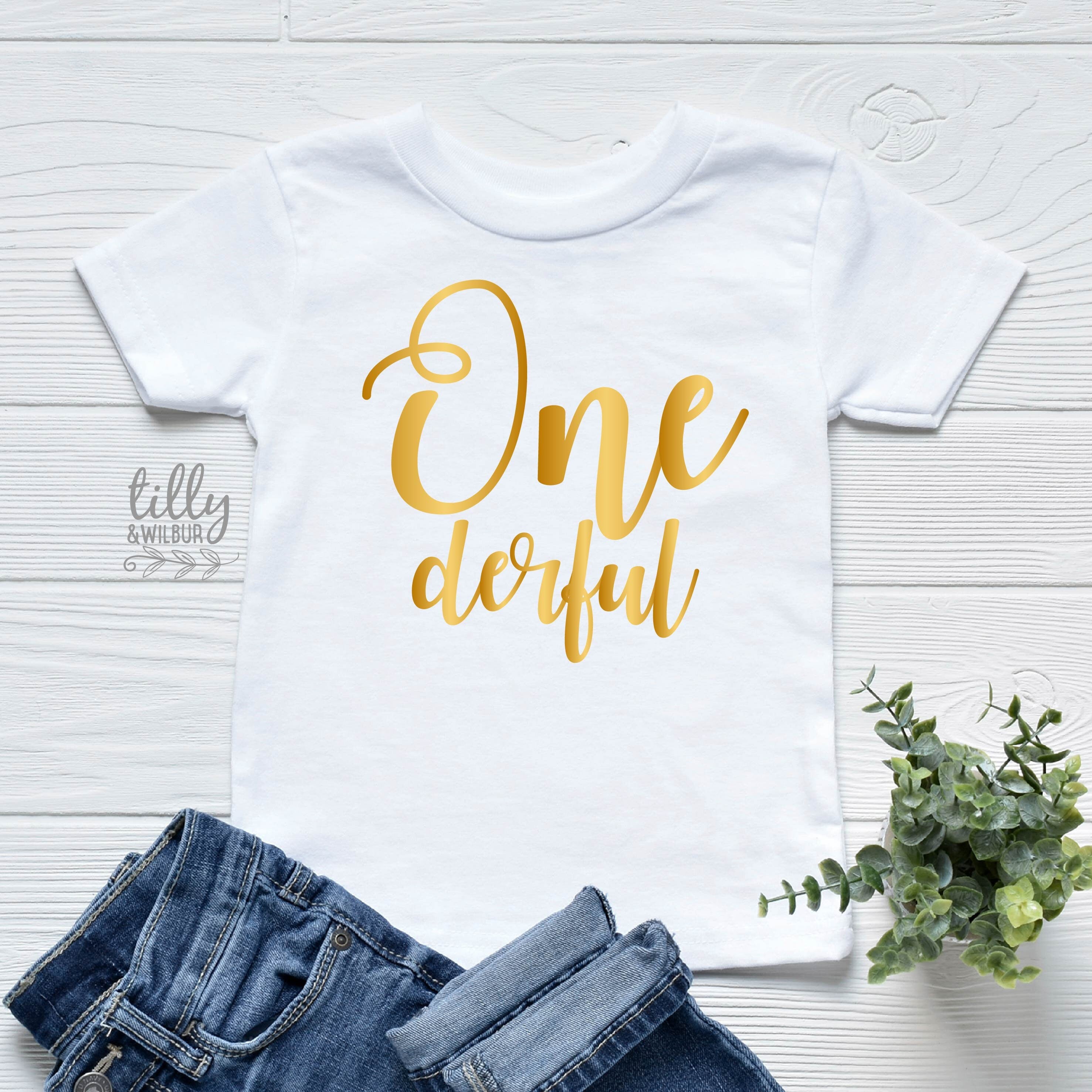 1st Birthday T-Shirt for Baby Boy & Girl - Cute First Birthday Outfit for Party, Photo Shoot & Special Occasions
