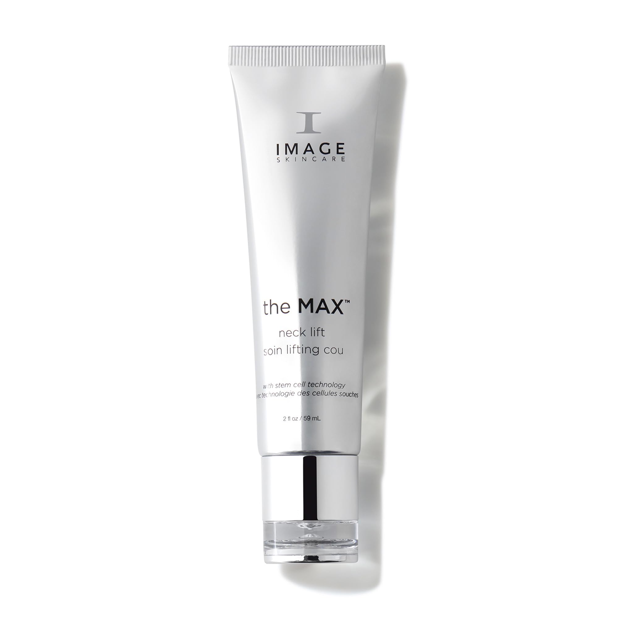 IMAGE Skincare MAX Neck Lift Firming Cream - Anti-Aging Treatment for Sagging Skin & Fine Lines, 2 fl oz - Perfect for Daily Neck & Décolleté Care Routine