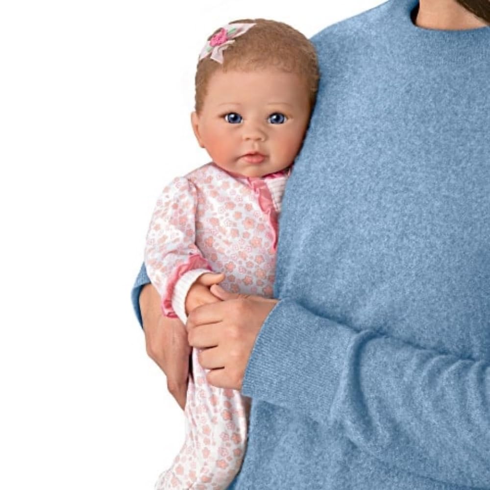 Katie So Truly Real Lifelike Baby Doll 19 Inches - Ultra Realistic Reborn Doll by Ashton Drake | Perfect for Collectors, Gift Giving & Nursery Decor