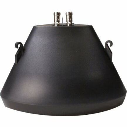 30W 5.25 Inch Pendant Speaker with Chain - Black (SPC SP30PTB) - Perfect for Indoor/Outdoor Commercial Audio, Restaurants, and Retail Stores