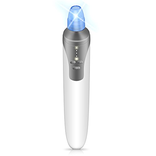 4 in 1 Blackhead Remover Vacuum - Pore Cleaner, Acne Treatment & Comedone Extractor for Face & Nose | Deep Cleansing, Skin Exfoliation & Dead Skin Removal | Perfect for Daily Skincare Routine & Spa Days