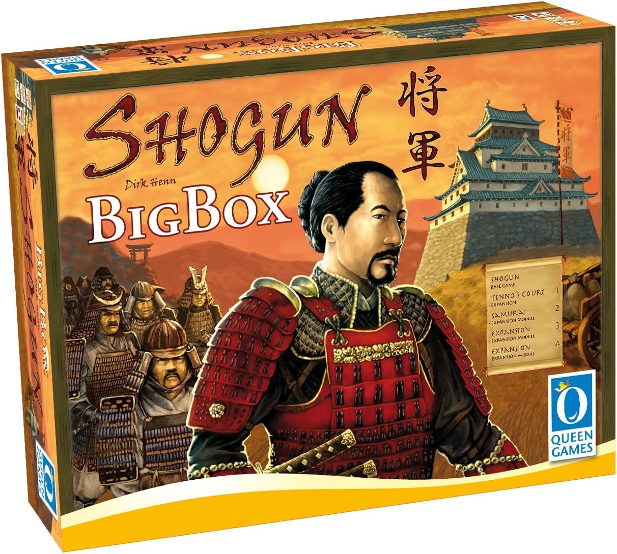 Shogun Big Box Board Game - Strategy Game for 5 Players | Family Game Night, Adult Game Party, Group Game Collection