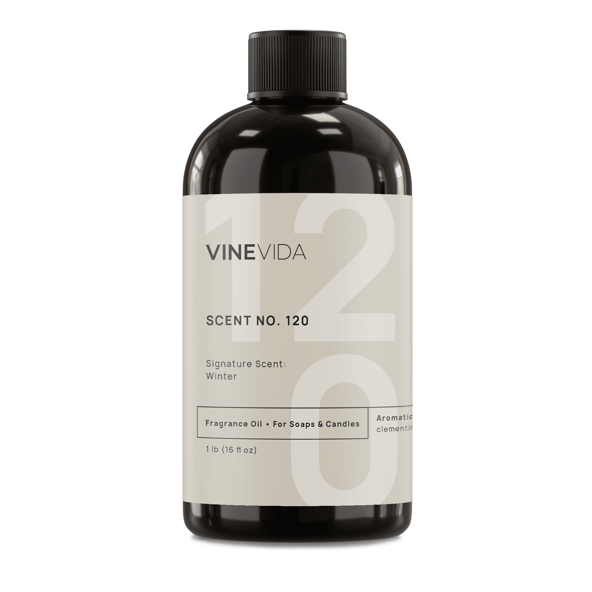 Premium No. 120 Fragrance Oil for Handmade Soaps, Candles & DIY Crafts - Winter Scented Aromatherapy Essential Oil for Home, Spa & Relaxation