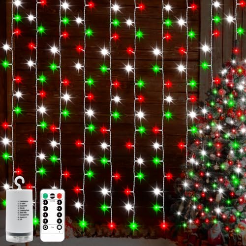 Red White Green 300LED
