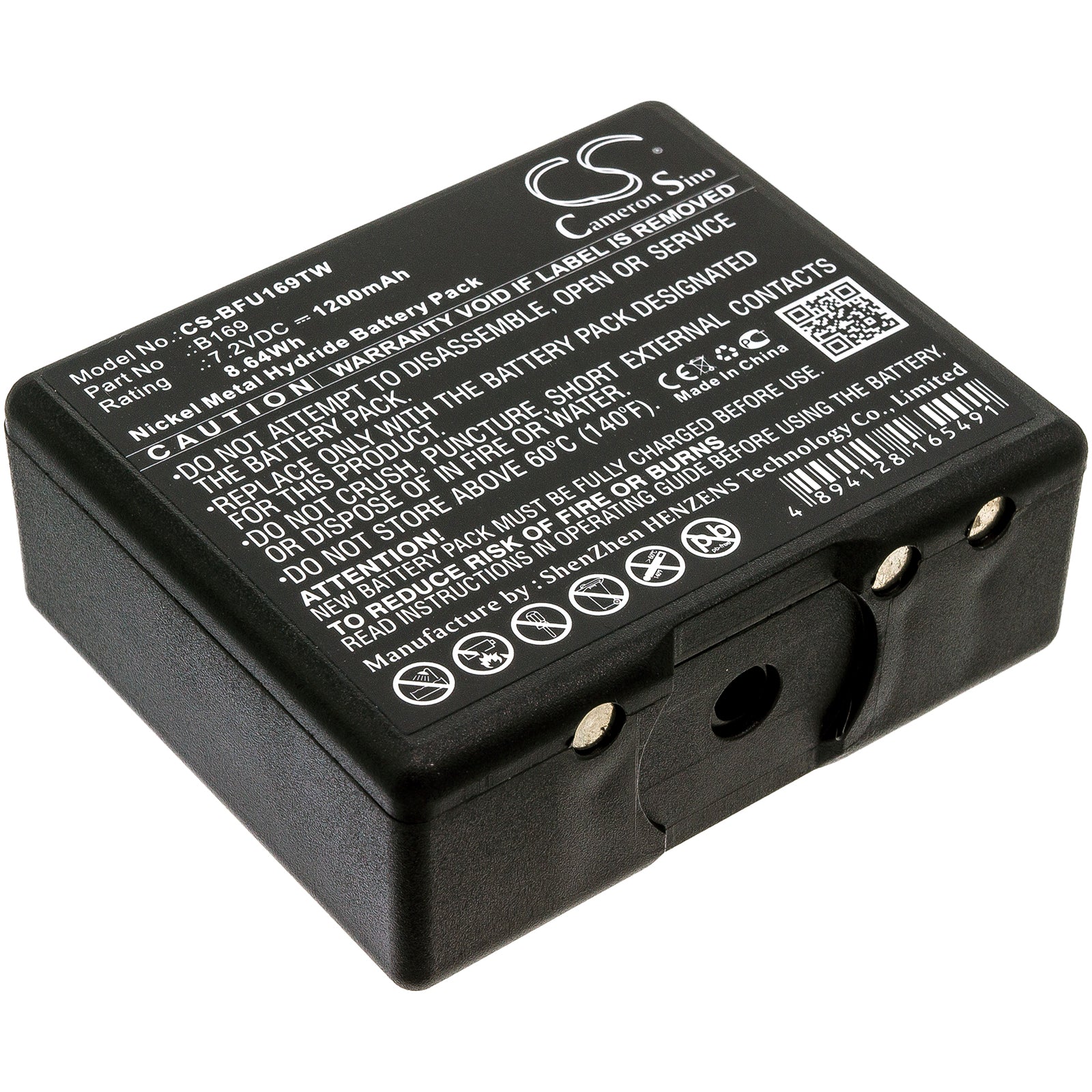 AEG Teleport K Two Way Radio Replacement Battery - Long Lasting Li-ion Battery for Walkie Talkie - Perfect for Outdoor Adventures, Construction Sites & Emergency Communication