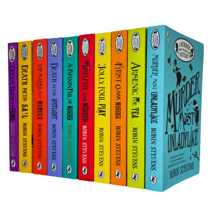 A Murder Most Unladylike by Robin Stevens - 10 Book Collection Set for Kids Ages 9+ | Mystery Novels for Young Readers | Paperback Edition | Perfect for Bedtime Reading & Classroom Libraries