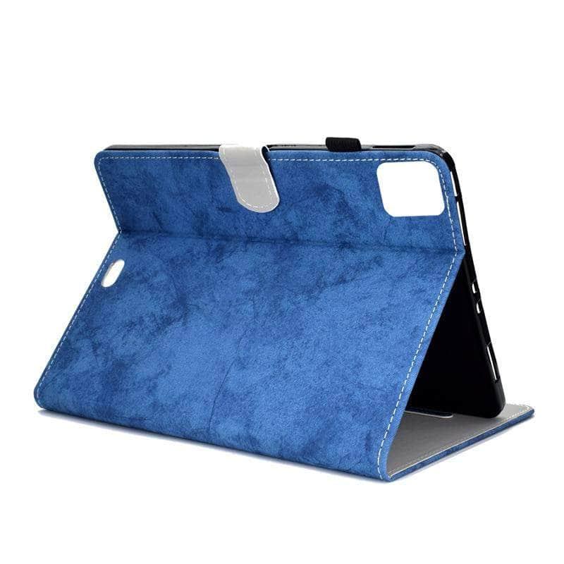 iPad Air 5 (2022) Protective Leather Stand Case with Multi-Angle Viewing - Perfect for Business Meetings, Travel & Home Office Use