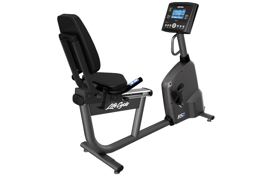 Life Fitness RS1 Recumbent Exercise Bike for Home Gym - Low Impact Cardio Workout Machine for Seniors & Rehabilitation | Perfect for Small Spaces & Physical Therapy