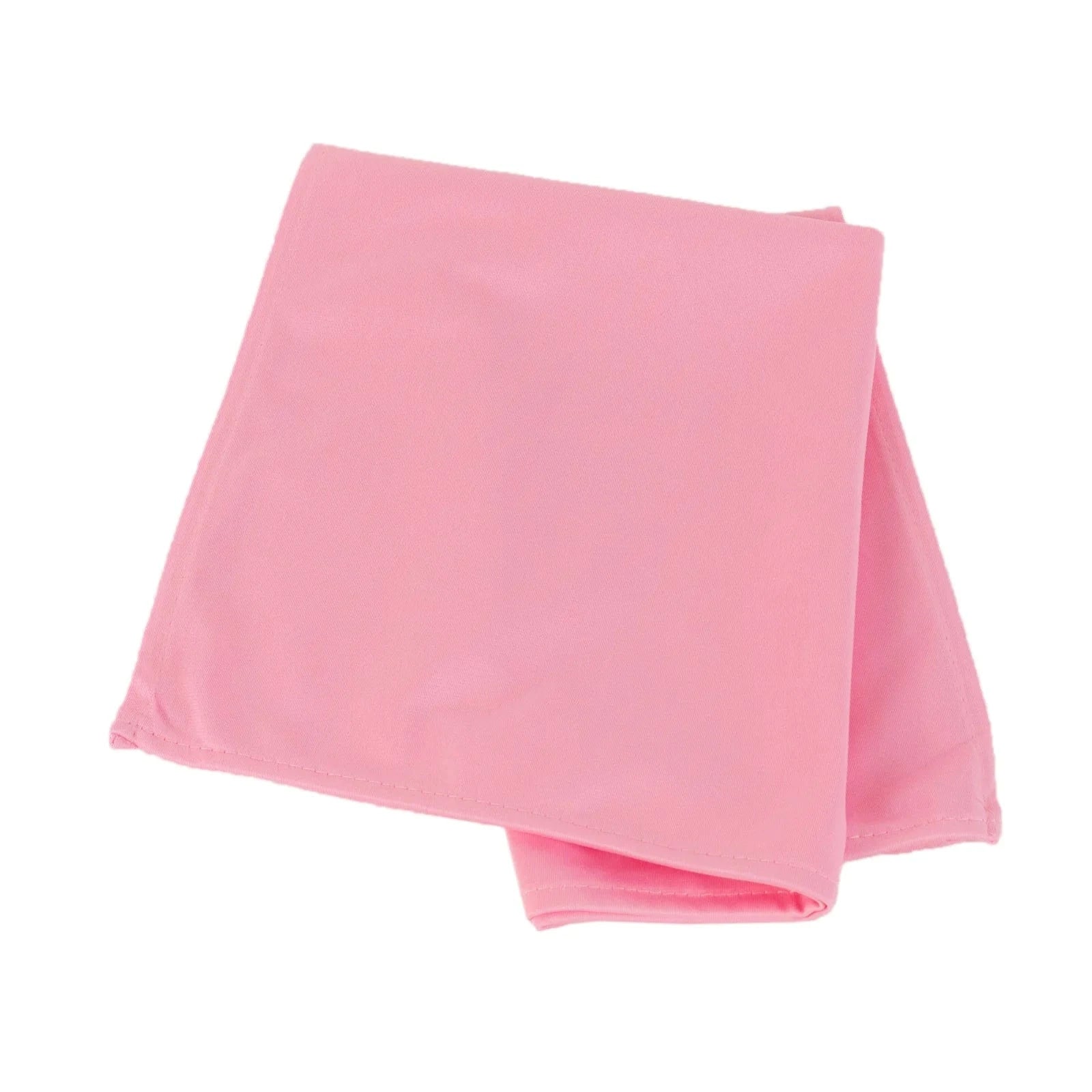 5 Premium 20x20 Inch Scuba Polyester Dinner Napkins - Soft & Absorbent for Fine Dining, Weddings & Formal Events