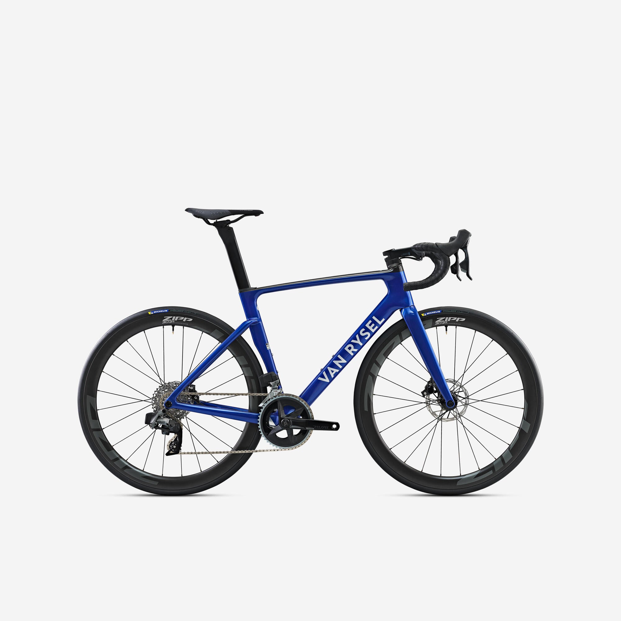 Van Rysel RCR Rival AXS Power Sensor Road Bike - Lightweight Carbon Frame & Wireless Shifting for Competitive Cycling & Endurance Training