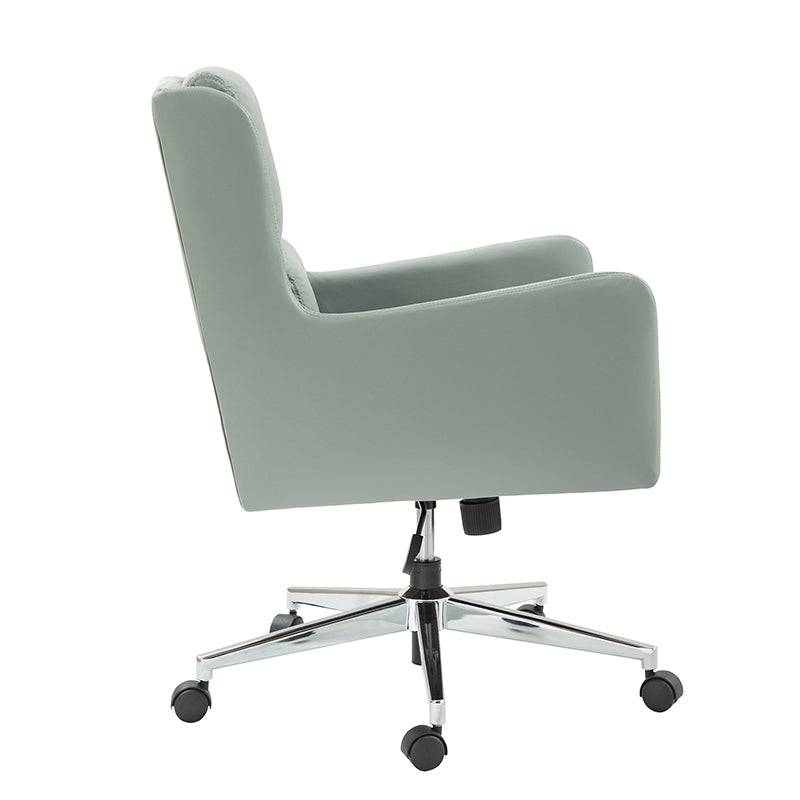 Eamonn Ergonomic Adjustable Swivel Office Chair with Metal Base - Perfect for Home Office, Gaming & Workspace Comfort