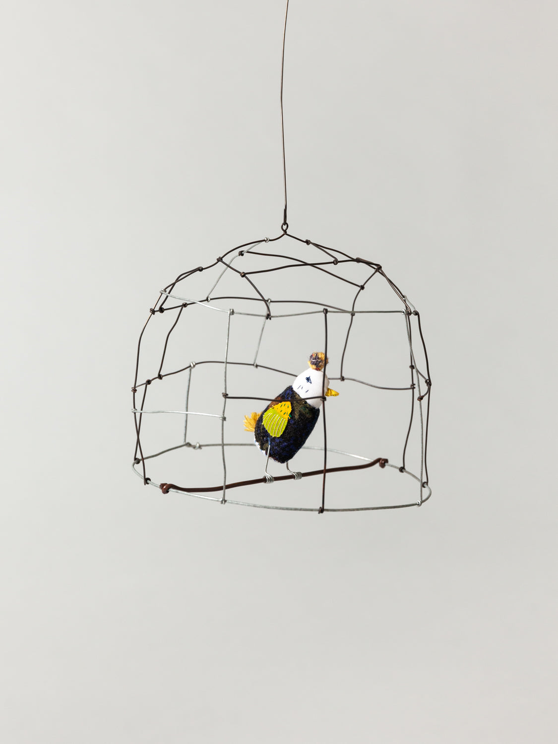 Handmade Boho Wire Bird Mobile - Elegant Nursery Decor for Baby Shower Gifts & Kids Room Wall Hanging - Perfect for Gender Neutral Nursery, Bedroom & Boho Home Decor