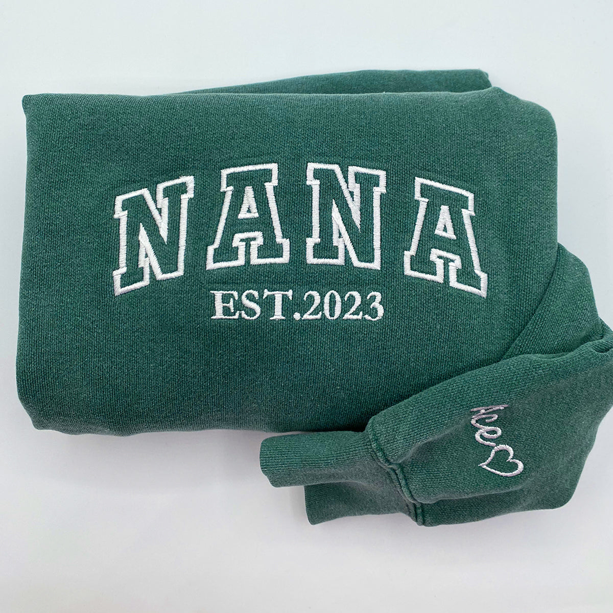 Custom Embroidered Comfort Color® Mimi Shirt with Grandkids Names - Perfect for Family Reunions, Grandparents Day & Photo Keepsakes