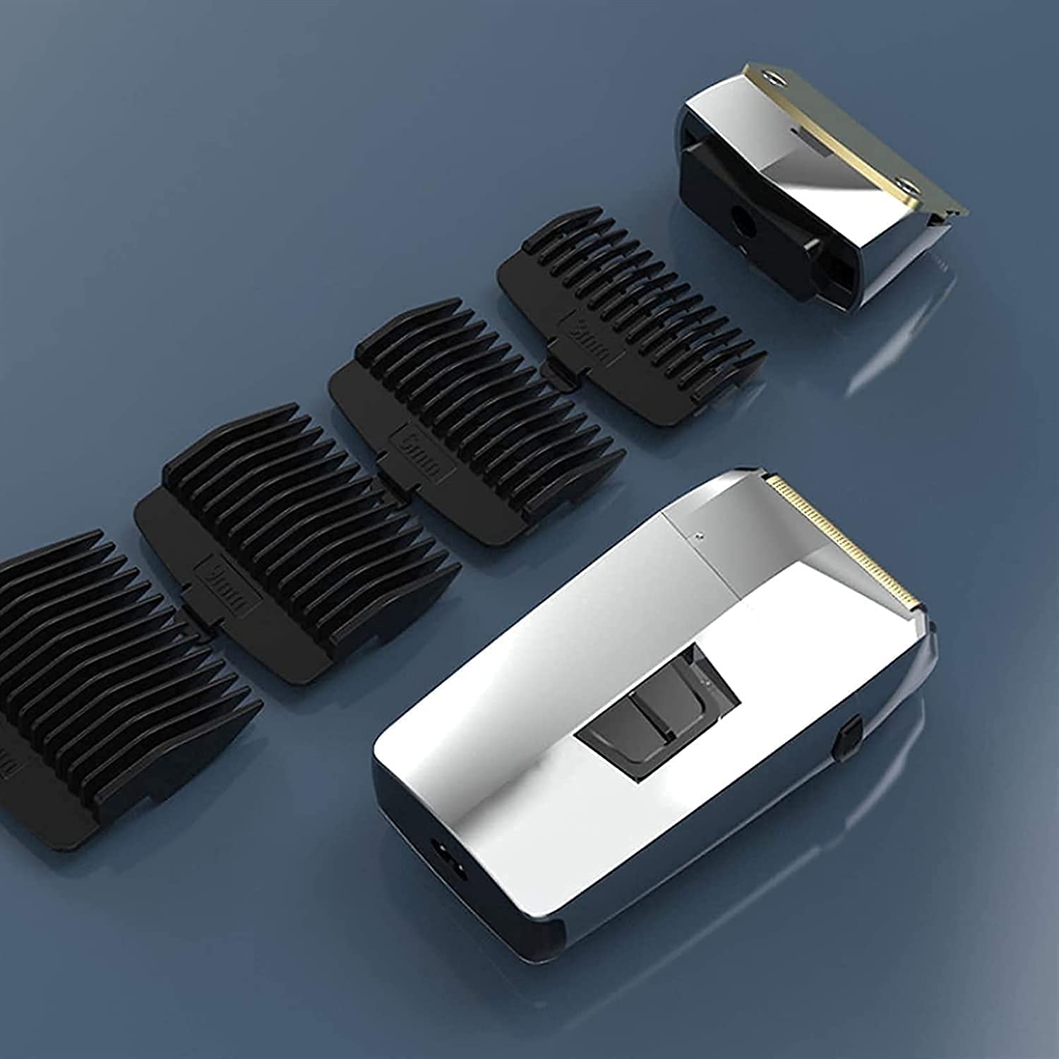 Premium Electric Razor for Men - 2-in-1 Foil Shaver & Beard Trimmer, Rechargeable Wet/Dry Hair Clipper - Perfect for Home Grooming, Travel & Professional Use