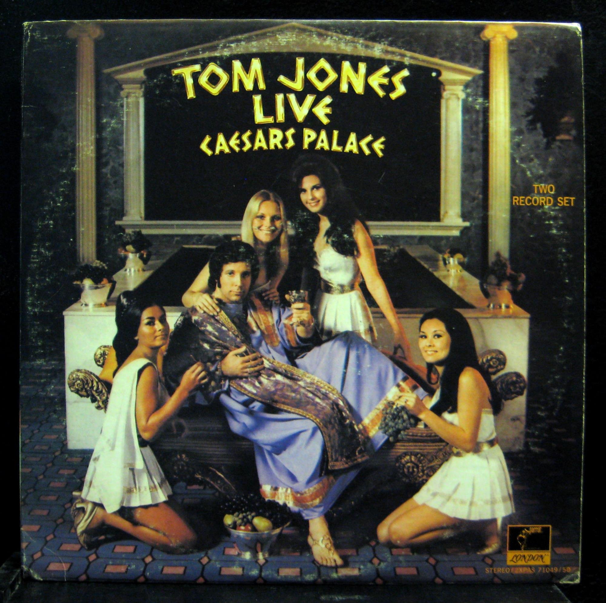 TOM JONES LIVE AT CAESARS PALACE Vinyl Record LP - Classic Live Performance, Limited Edition Collector's Item - Perfect for Music Lovers & Vintage Vinyl Enthusiasts (Great for Home Listening, Gifts & Record Collections)