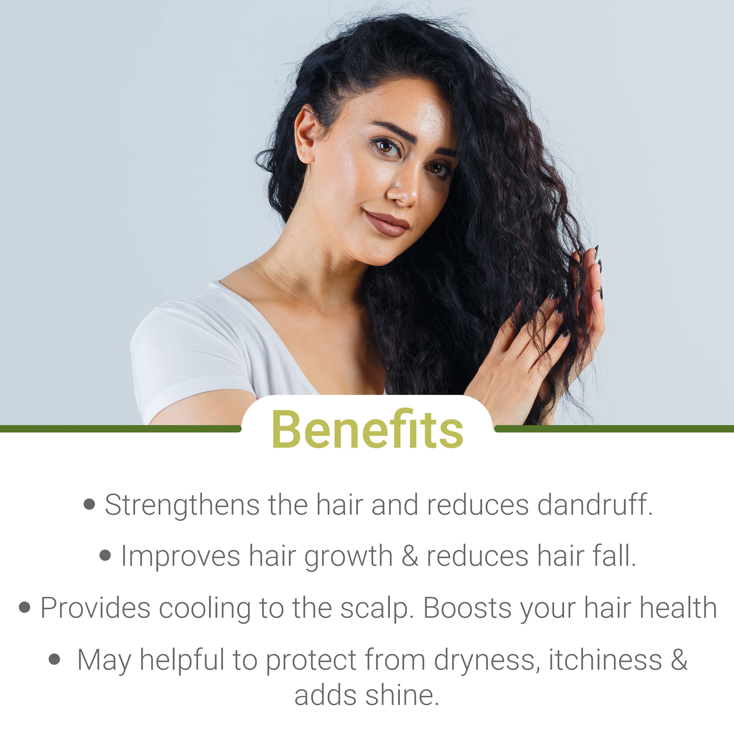 Zeba Herbal Hair Oil & Henna Hair Protein Powder Combo Pack (100ml Oil + 100g Powder) - Reduce Hair Fall, Anti-Dandruff Treatment with Natural Ingredients | For Daily Hair Care, Scalp Nourishment & Stronger Hair Growth