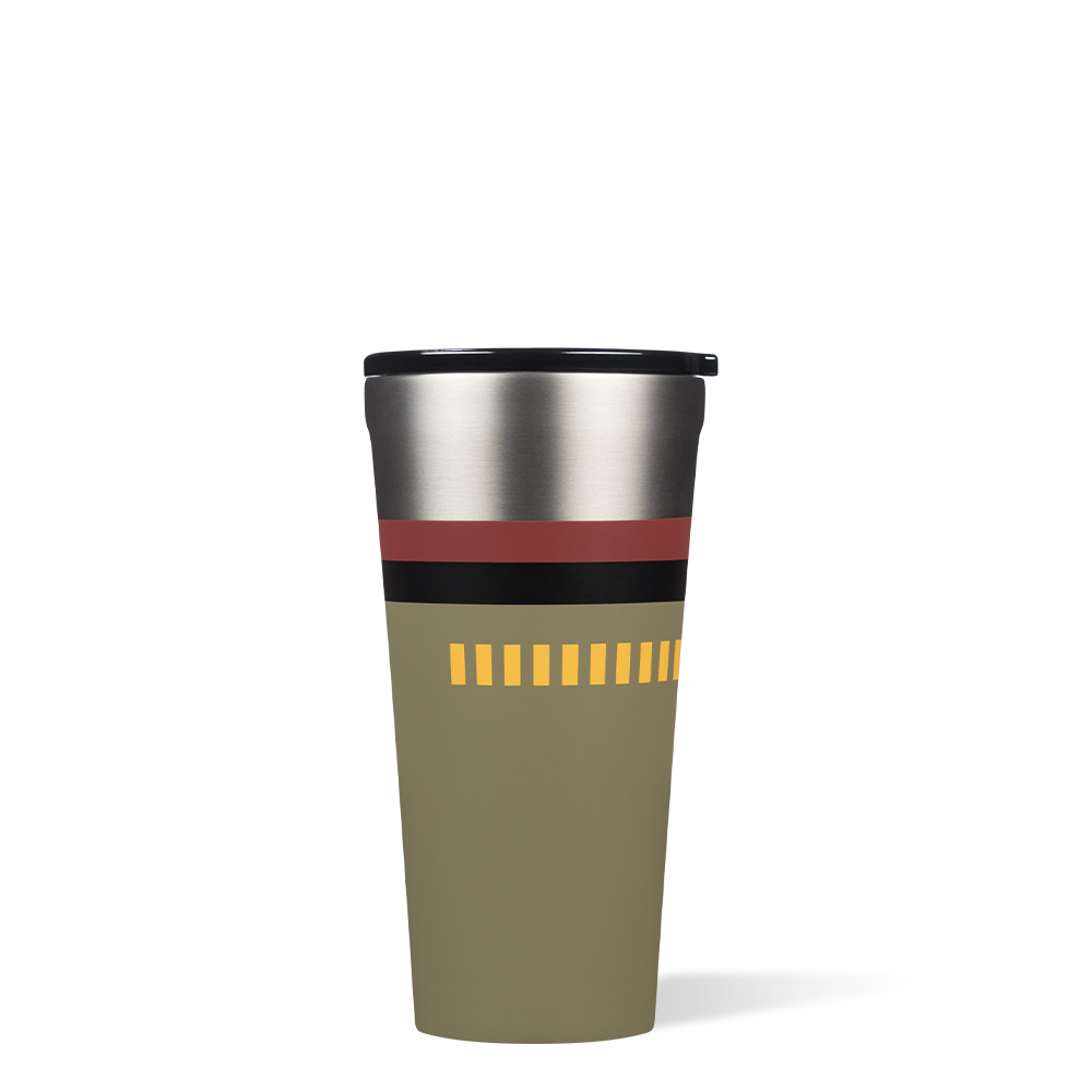 Star Wars™ Insulated Stainless Steel Tumbler with Lid - 20oz Leak-Proof Travel Mug for Coffee & Tea - Perfect for Home, Office & Car Use - Official Licensed Merchandise