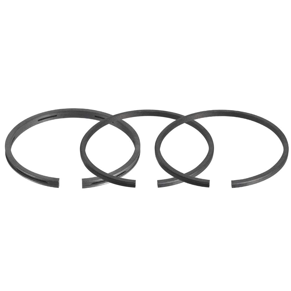 uxcell 42mm Engine Piston Ring Set - High Performance Air Compressor Replacement Parts for Industrial Tools & DIY Projects