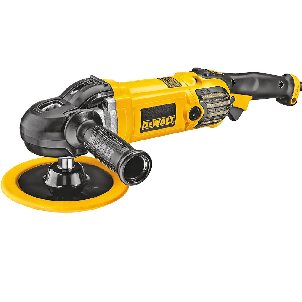 DEWALT DWP849X Variable Speed Buffer Polisher with Soft Start - 7 Inch & 9 Inch Pads - Certified Refurbished with Dewalt Warranty - Perfect for Car Detailing & Metal Polishing