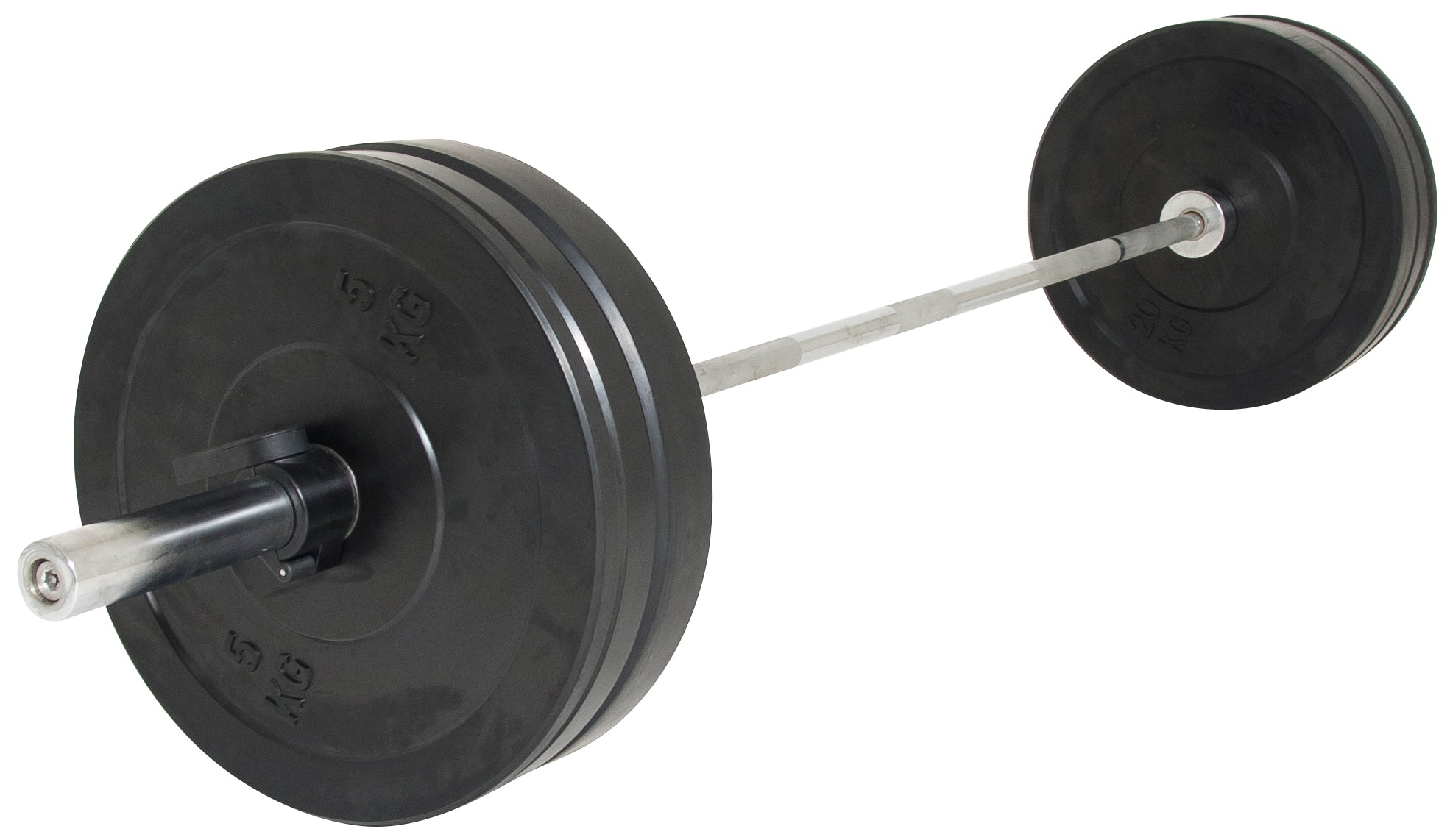 80KG Olympic Bumper Weight Plates & Barbell Set - Professional Strength Training Equipment for Home Gym & CrossFit Workouts