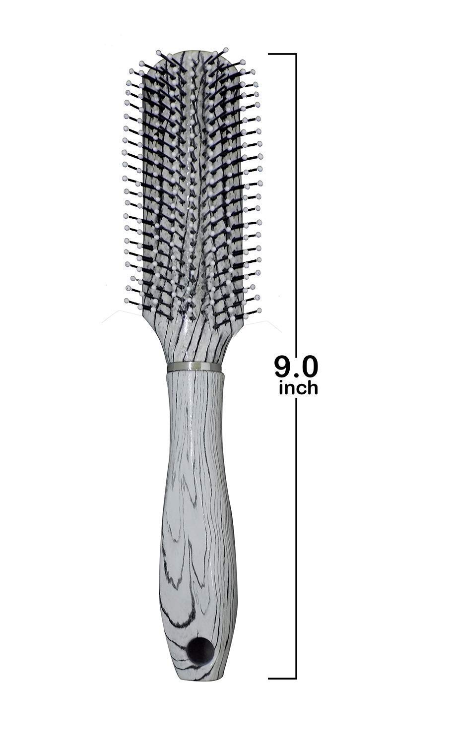 Professional Glan Flat Hair Brush for Women & Men - Detangling & Styling Tool for Home & Salon Use - Smooth & Shine Hair - Perfect for Daily Styling & Salon Treatments (Pack of 1)