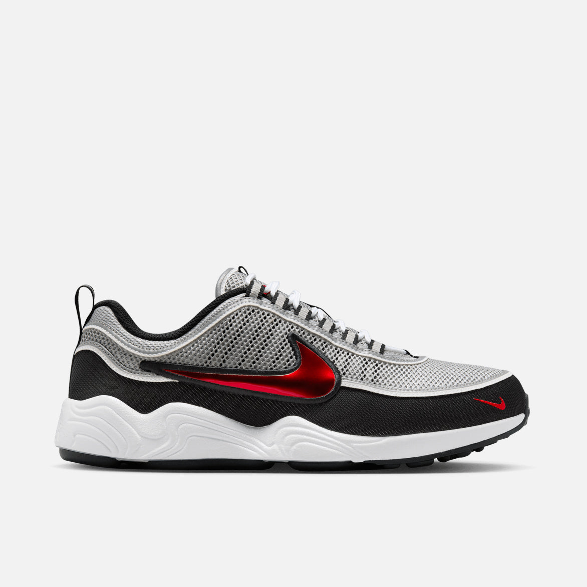 Nike Air Zoom Spiridon Sport Running Shoes - Men's Red Retro Sneakers for Jogging, Gym & Casual Wear