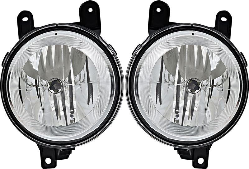 1998-2002 Lincoln Navigator & 2002 Blackwood Replacement Fog Light Kit - Driver & Passenger Side LED Fog Lamps for Improved Night Visibility - Perfect for Off-Roading, Foggy Conditions & Night Driving
