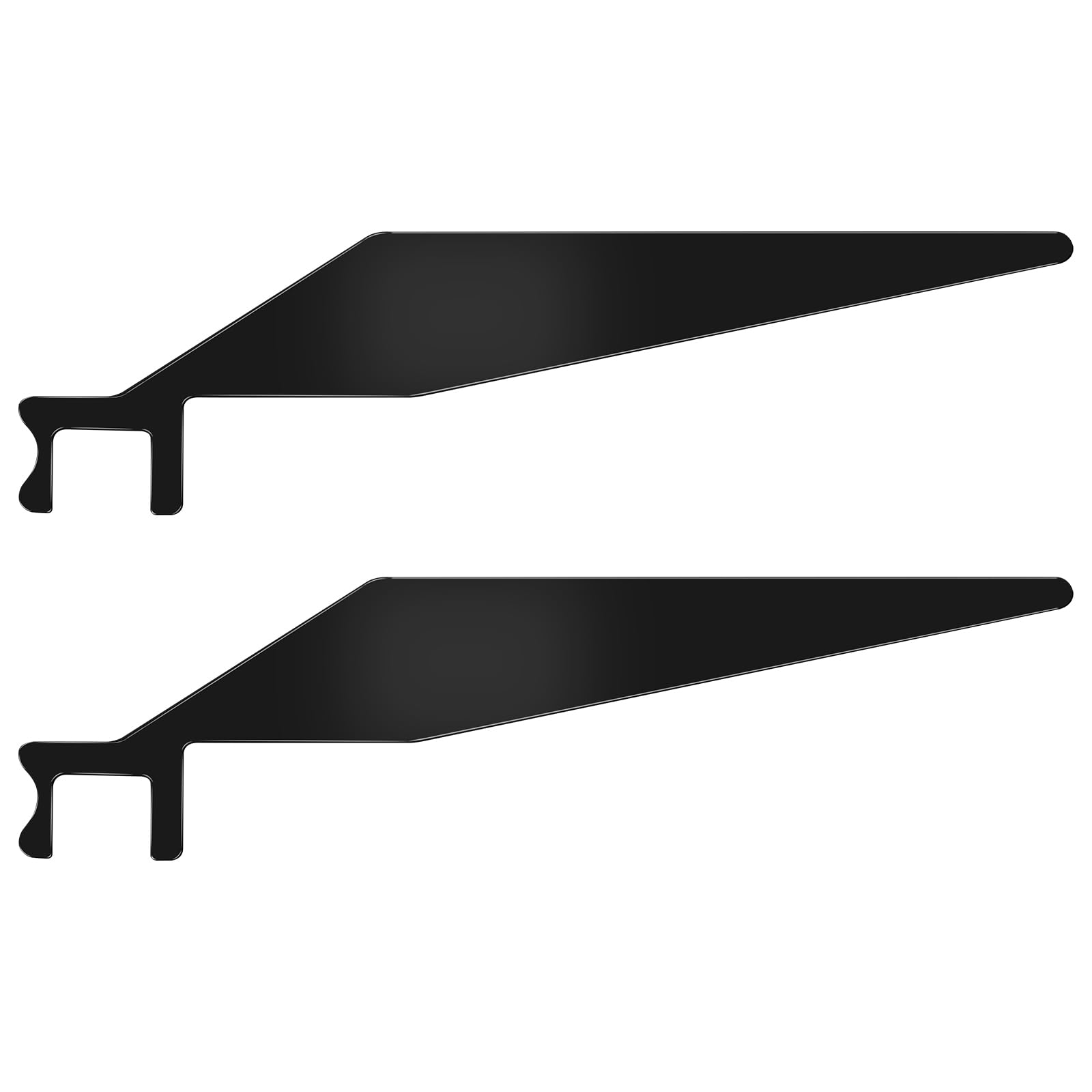 2 Pack Firefighter Rescue Tools - Heavy Duty Multipurpose Pry Bar & Leverage Tool for Emergency, Car Window Breaker & Glass Cutter - First Responder, Home & Vehicle Safety Kit