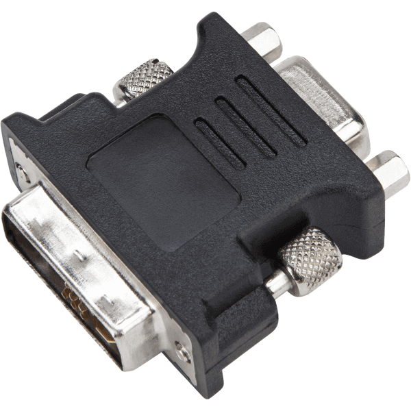 DVI Male to VGA Female Adapter Converter - High Quality Video Cable for PC, Monitor, Projector & Home Theater Setup