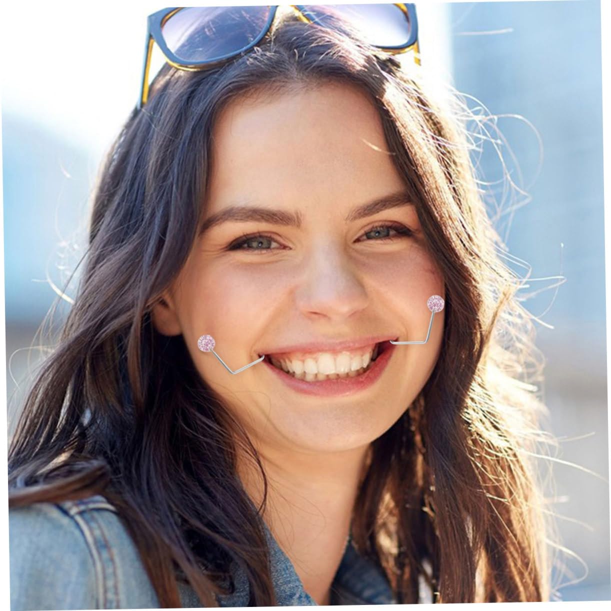 Facial Dimple Maker Set - Cheek Dimple Clip for Natural-Looking Dimples, Face Sculpting Tool for Beauty Enhancement - Perfect for Makeup, Cosplay & Selfie Posing